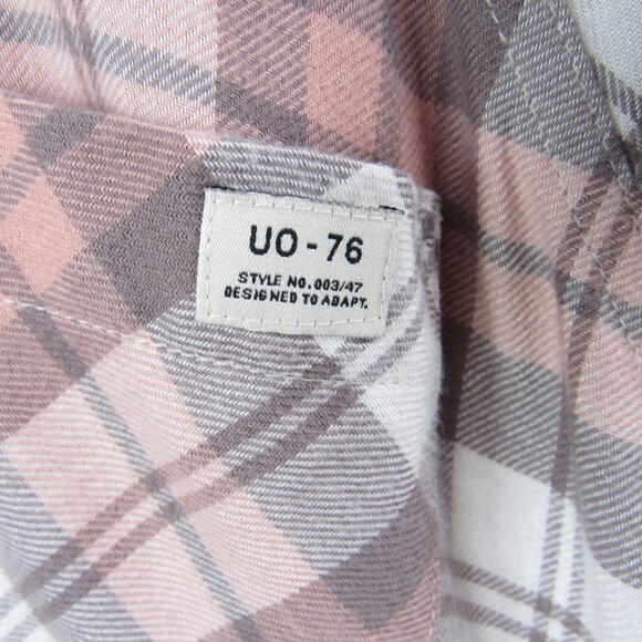 Urban Outfitters Shirt Women’s L Multicolored Plaid Oversized Style No.003/47 Hi - Picture 5 of 9